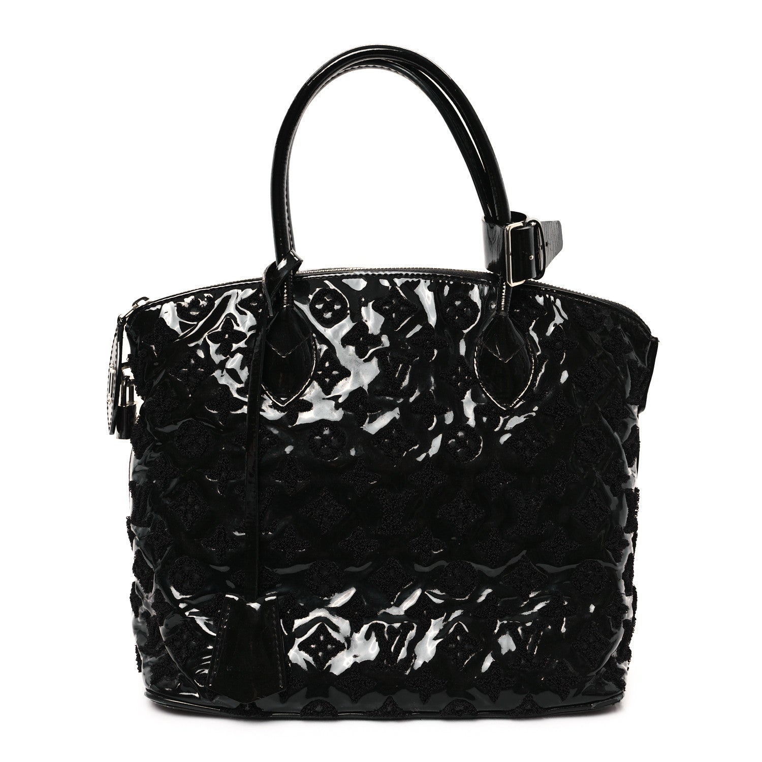 Louis Vuitton Patent Lambskin Fascination Lockit Black 1 of 12