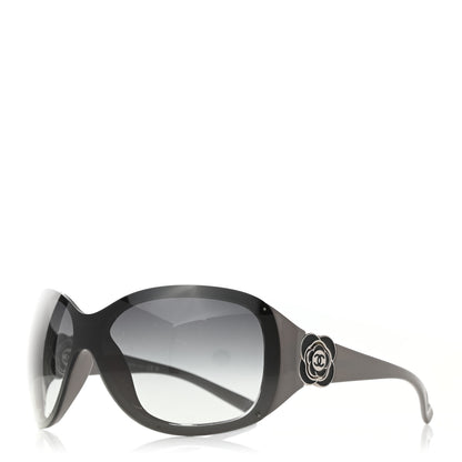 Chanel Camellia CC Sunglasses 6032 Grey 1 of 6