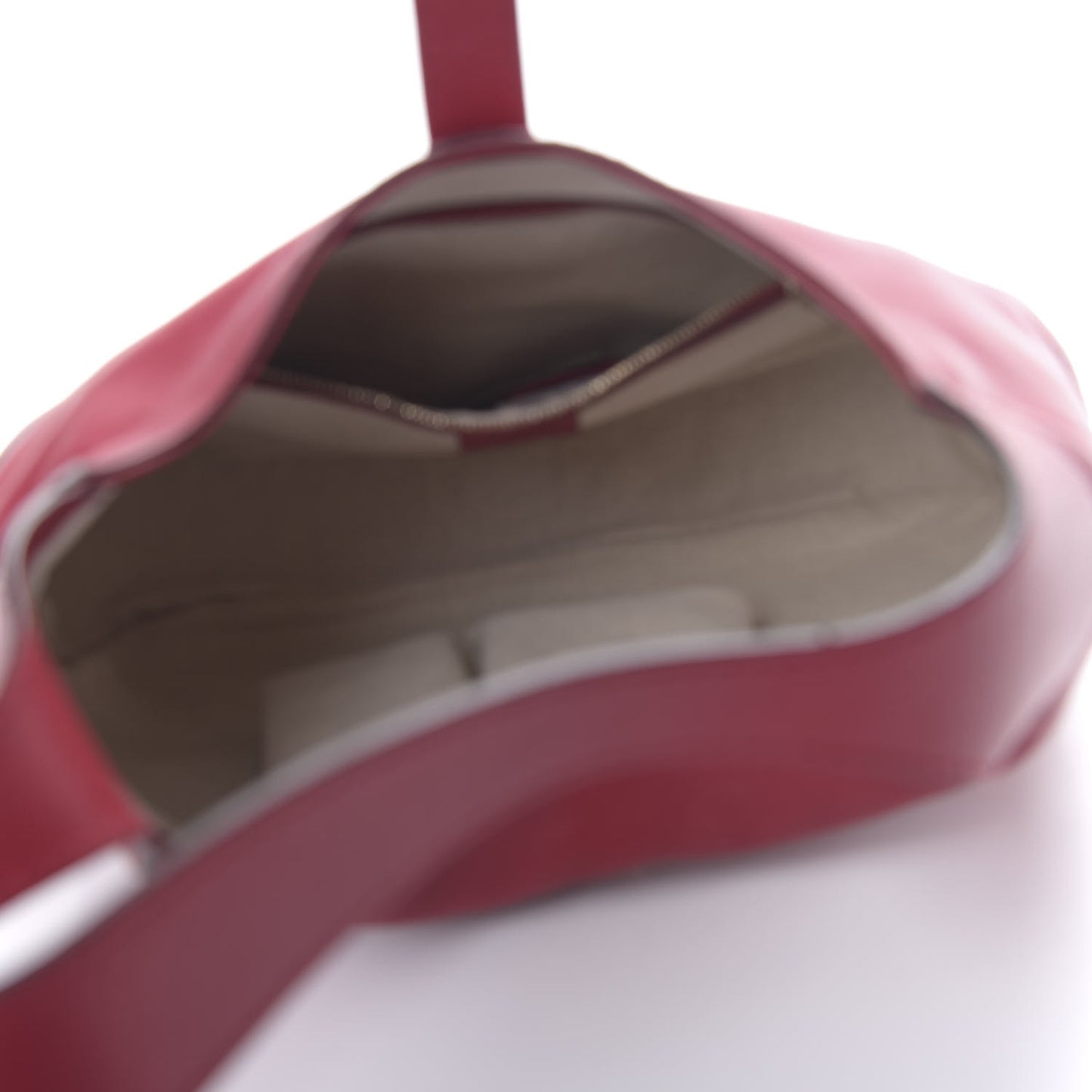 Calfskin Medium Jackie Shoulder Bag Burgundy