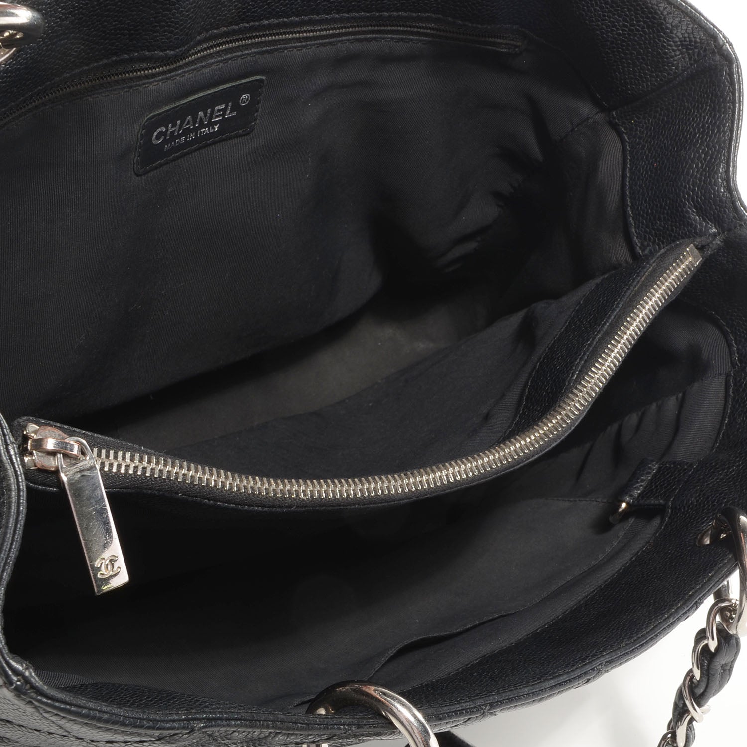 Chanel Caviar Grand Shopping Tote GST Black 5 of 7