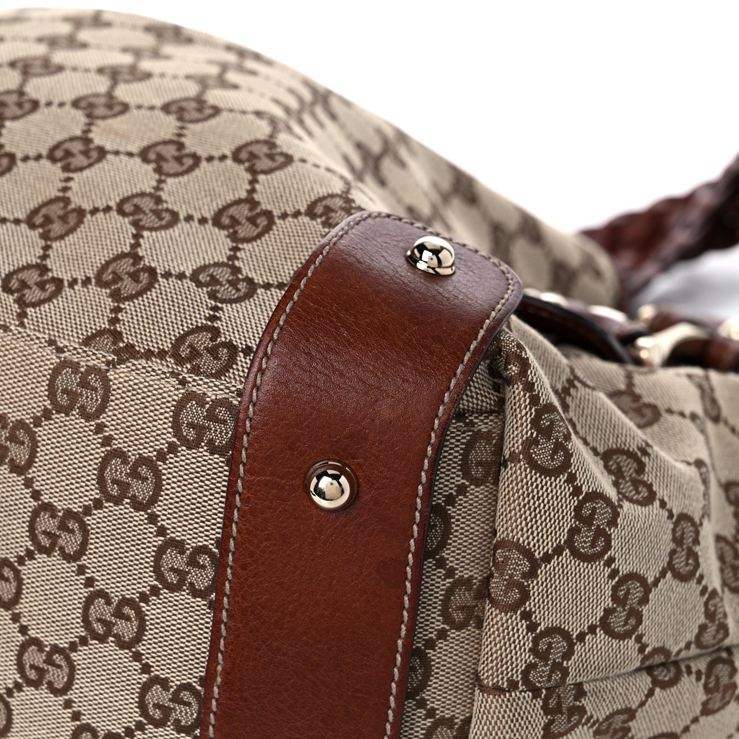 Gucci Monogram Medium Pelham Shoulder Bag Brown 9 of 12