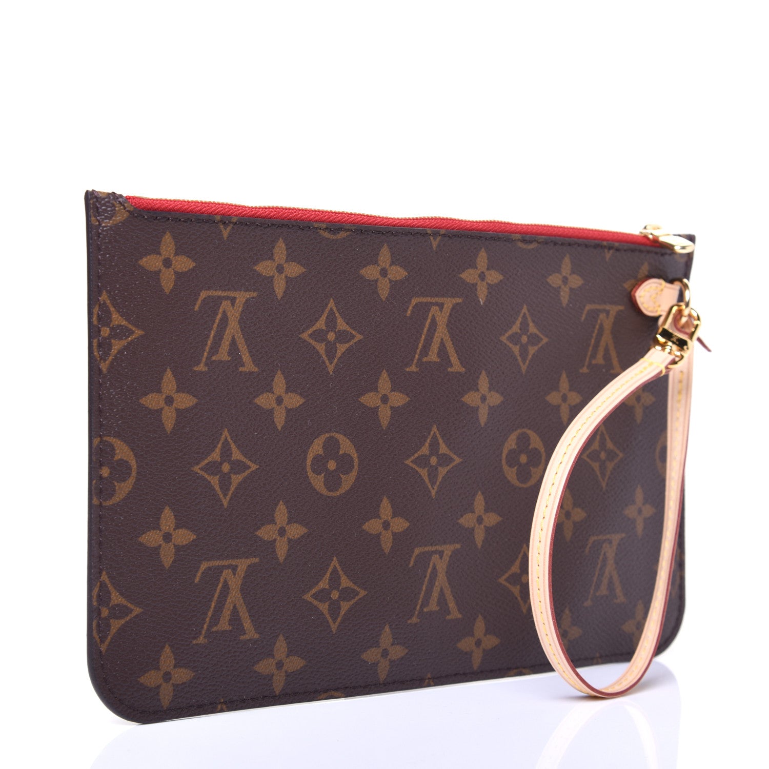 Louis Vuitton Monogram Neverfull MM GM Pochette Cherry 3 of 9