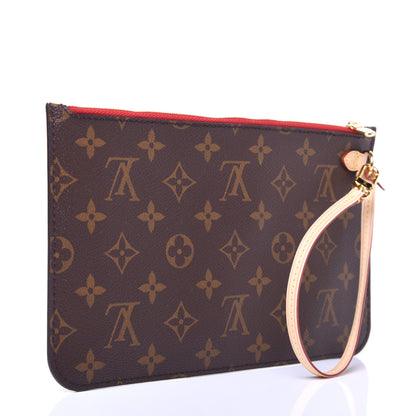 Louis Vuitton Monogram Neverfull MM GM Pochette Cherry 3 of 9