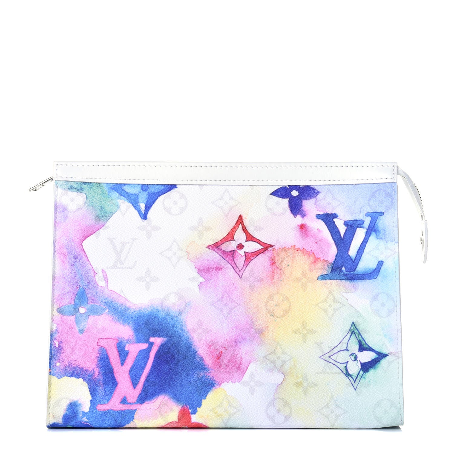 Louis Vuitton Monogram Watercolor Pochette Voyage MM Multicolor 1 of 9