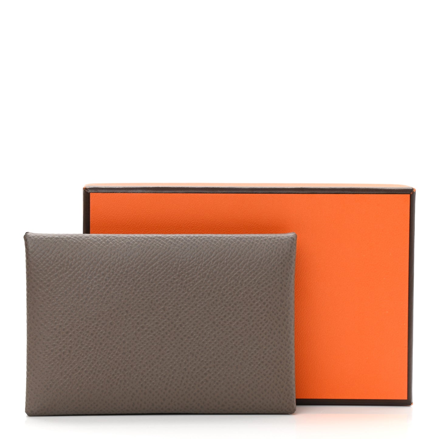 Epsom Verso Calvi Card Case Etain Vert Criquet