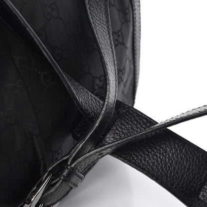 Gucci Nylon Monogram Small D Silver Ring Messenger Black 13 of 17