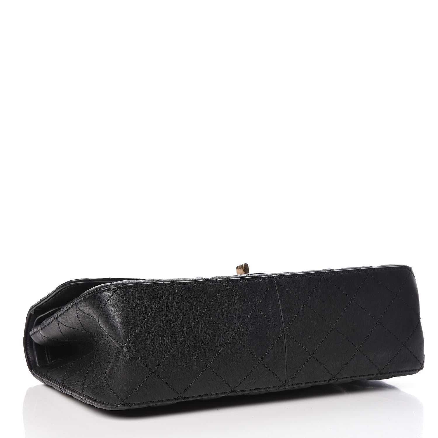 Chanel Crumpled Calfskin Quilted 2.55 Reissue 226 Flap Black 4 of 9