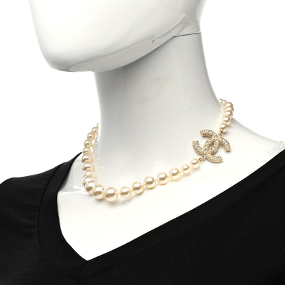 Chanel Pearl CC 100th Anniversary Necklace Light Gold 2 of 6