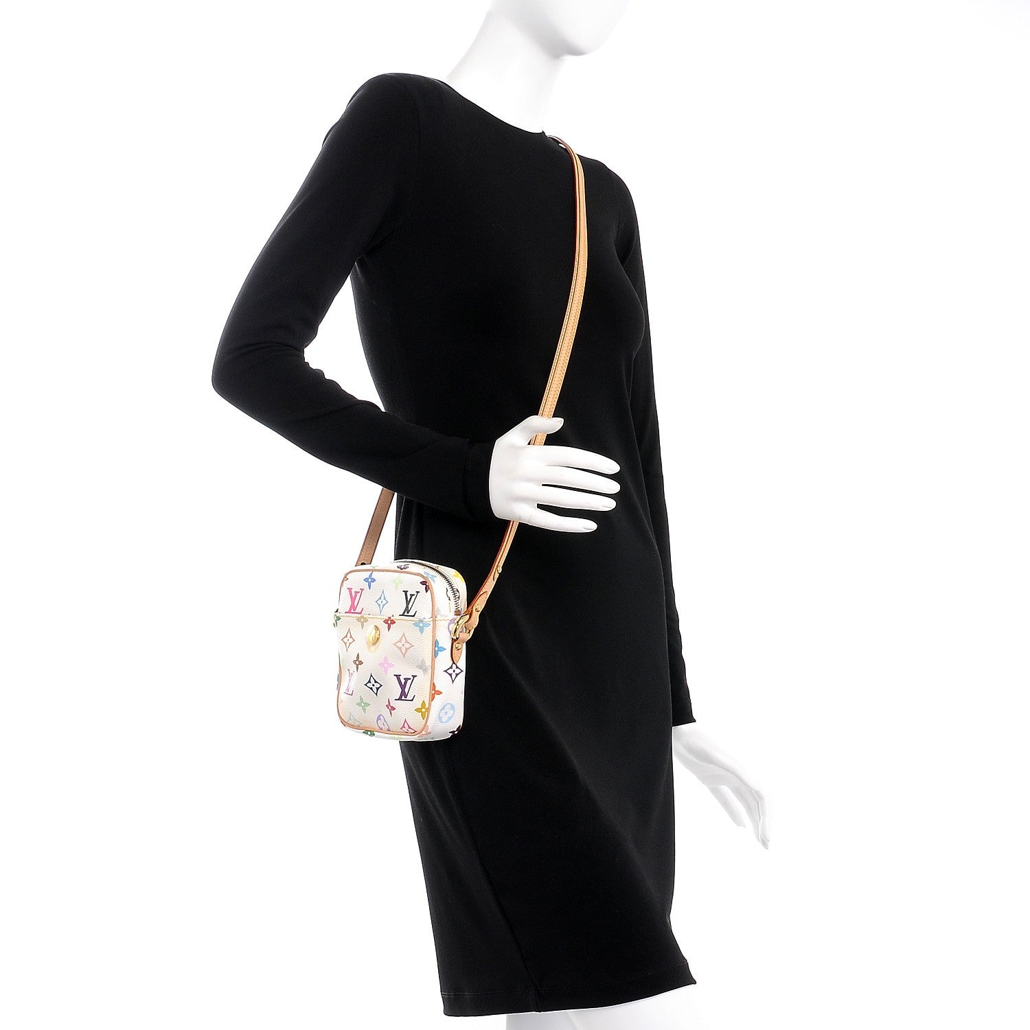 Louis Vuitton Monogram Multicolor Rift White 2 of 9