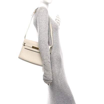 Saint Laurent Smooth Calfskin Manhattan Shoulder Bag Crema Soft 2 of 14