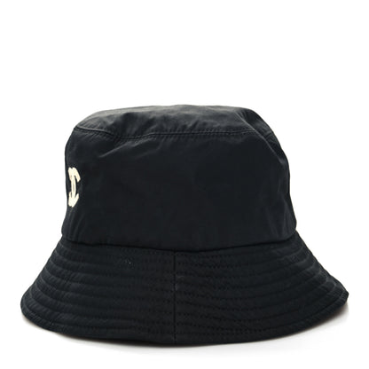 Chanel Canvas CC Bucket Hat M Black 6 of 9