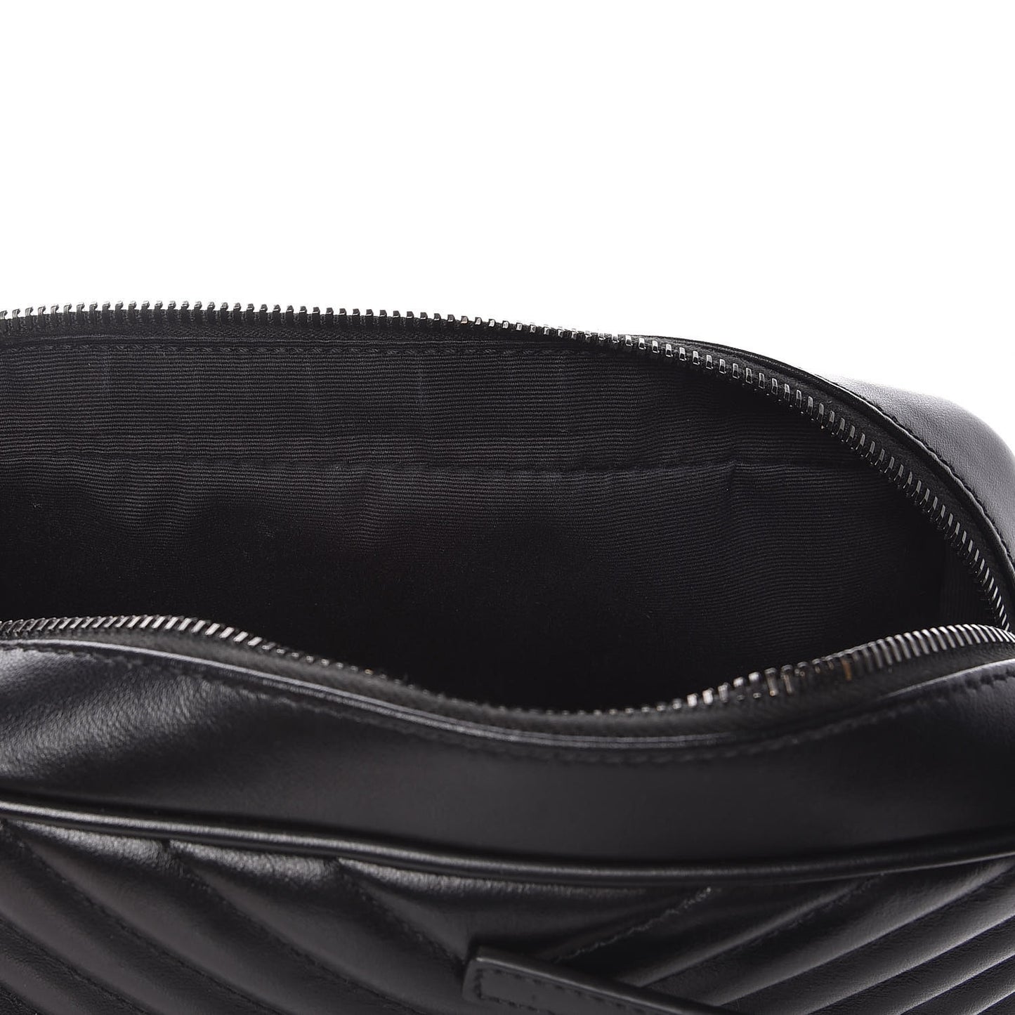 Calfskin Matelasse Monogram Lou Camera Bag Black
