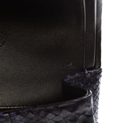 Chanel Metallic Python 2.55 Reissue 226 Flap Purple 9 of 9