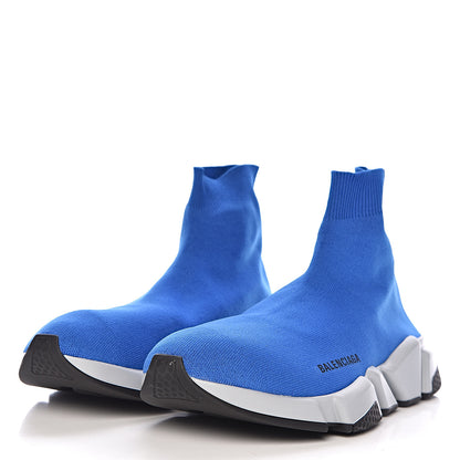 Balenciaga Neoprene Knit Mens Speed Sneakers 43 Bleu 3 of 8