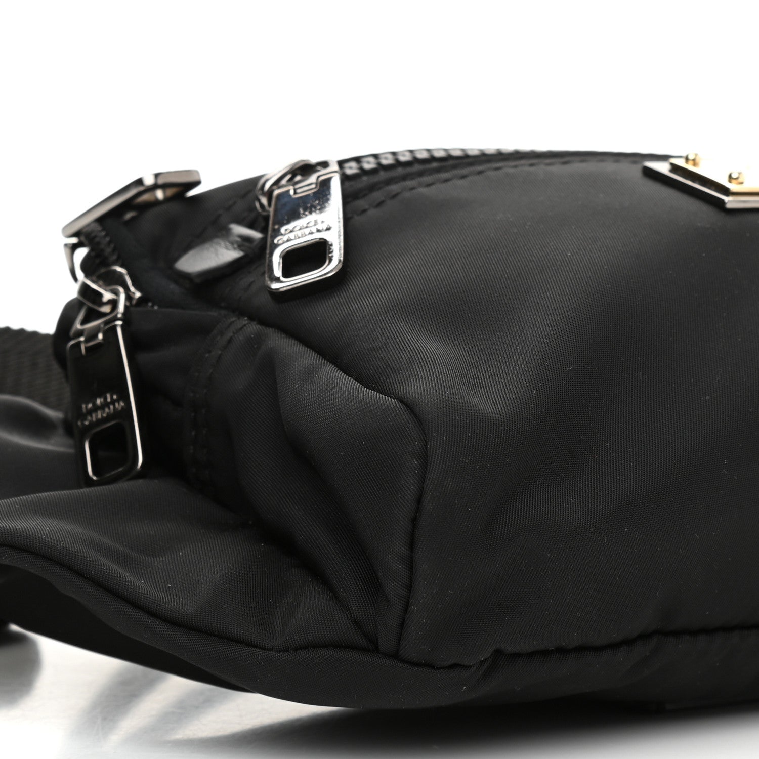 Dolce & Gabbana Nylon Logo Belt Bag Black 8 of 9