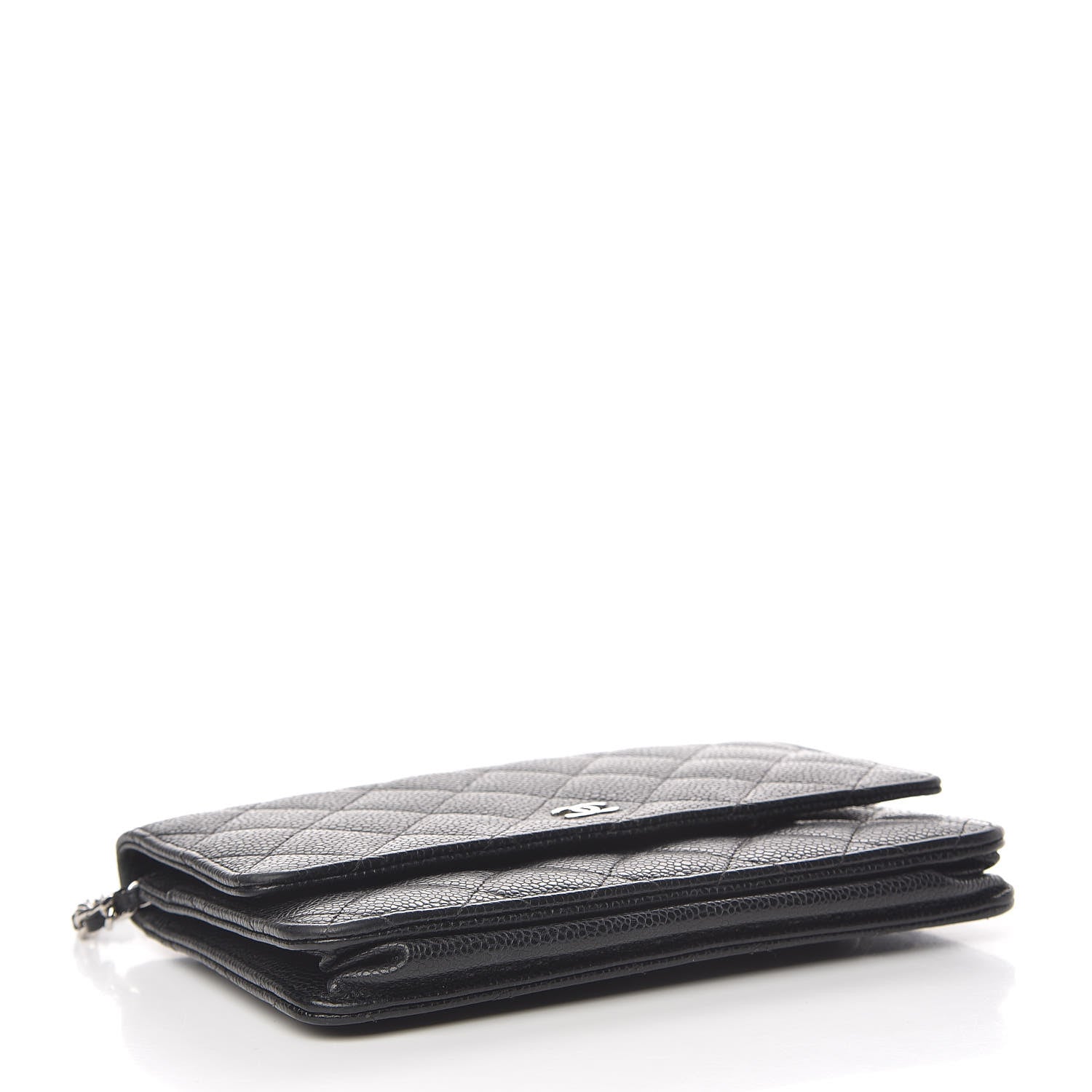 Chanel Caviar Quilted Wallet On Chain WOC Black 4 of 11