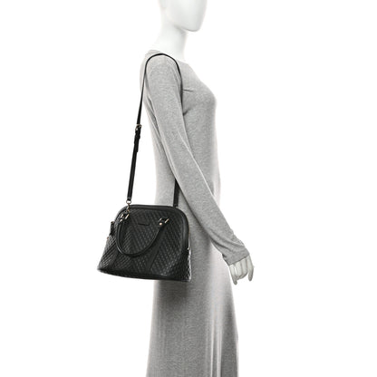 Gucci Microguccissima Medium Dome Bag Black 2 of 11