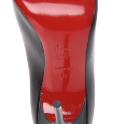 Christian Louboutin Kid Decollete 554 100 Pumps 39 Black 6 of 9