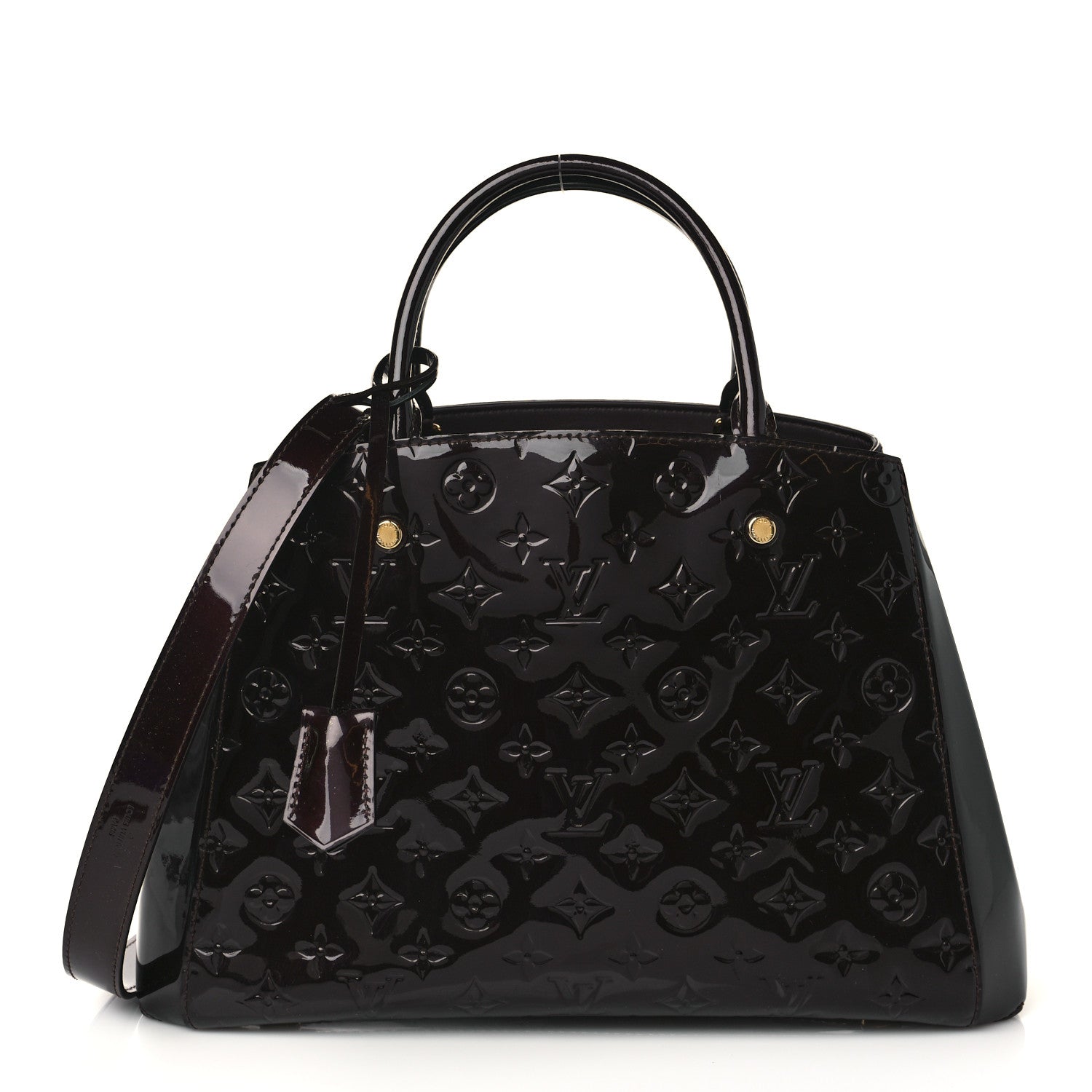 Louis Vuitton Vernis Montaigne MM Amarante 1 of 6