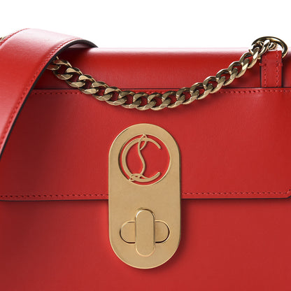 Christian Louboutin Calfskin Small Elisa Shoulder Bag Loubi 12 of 13
