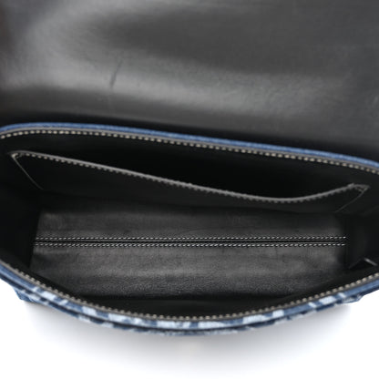Burberry Denim Medium Print Note Crossbody Bag Blue 5 of 11