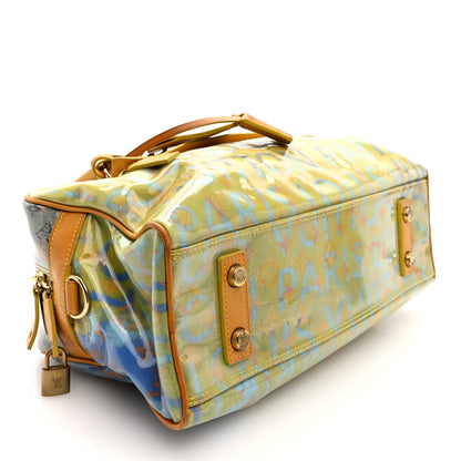 Louis Vuitton Monogram Pulp Defile Weekender PM Yellow 4 of 9