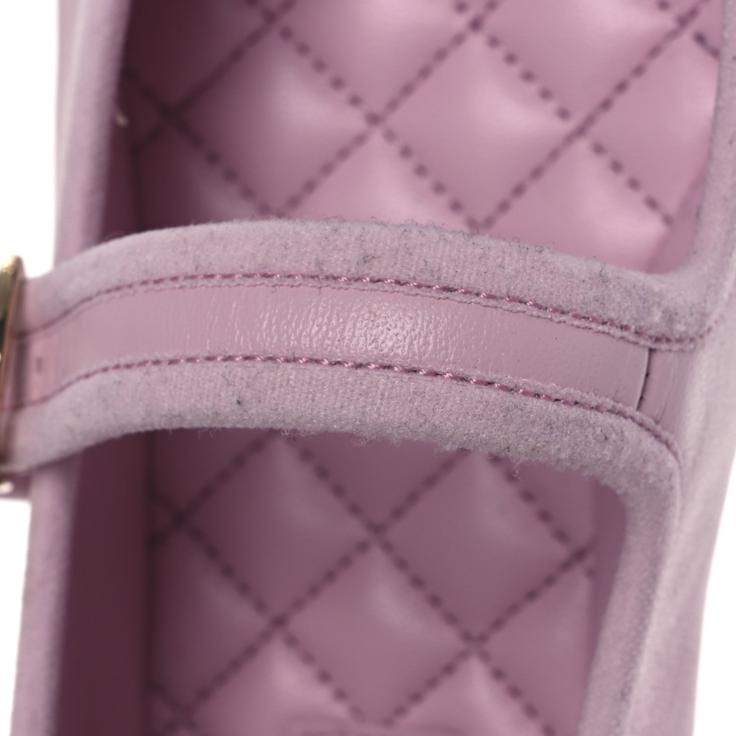 Chanel Lambskin Mary Jane Flats 40 Light Pink 12 of 13