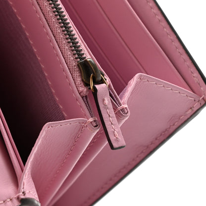 Gucci GG Supreme Monogram Strawberry Flap Wallet Light Pink 9 of 9