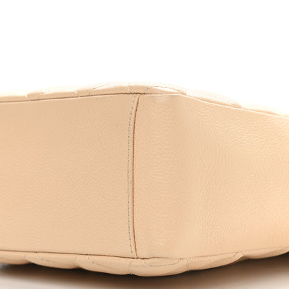 Chanel Caviar Quilted Petit Shopping Tote PST Beige Clair 8 of 12