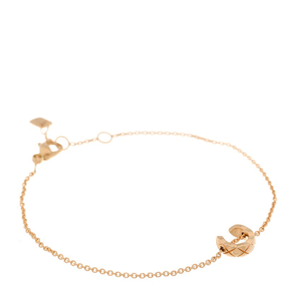 Chanel 18K Yellow Gold Coco Crush Station Bracelet 1 of 5