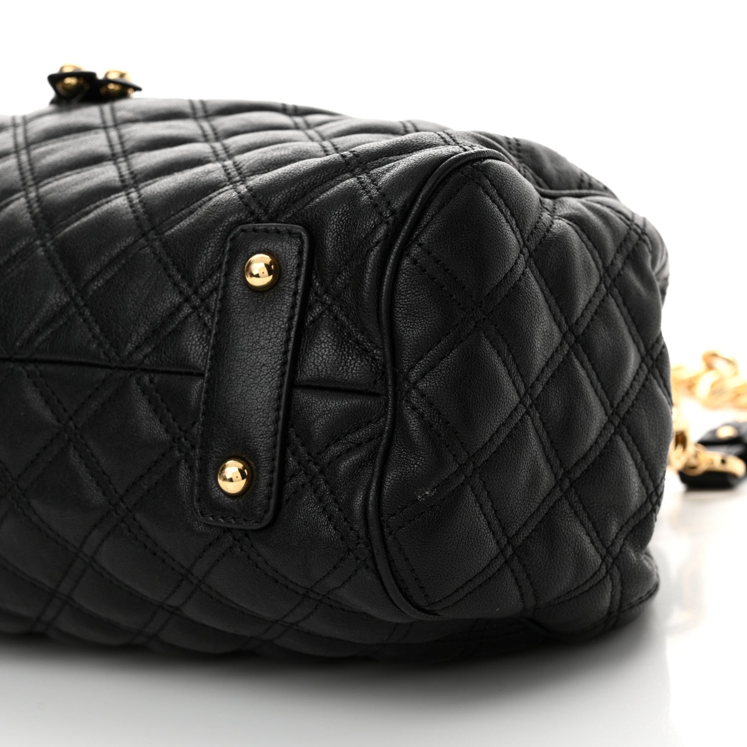 Marc Jacobs Calfskin Quilted Stam Black 9 of 11