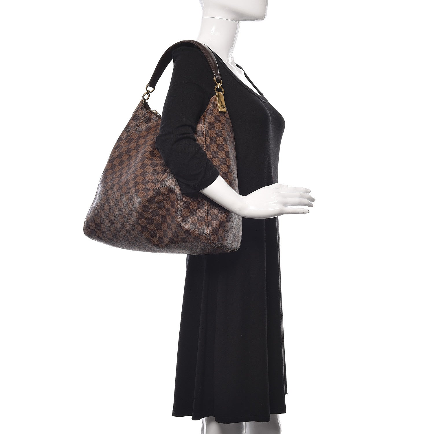 Louis Vuitton Damier Ebene Portobello GM 2 of 11