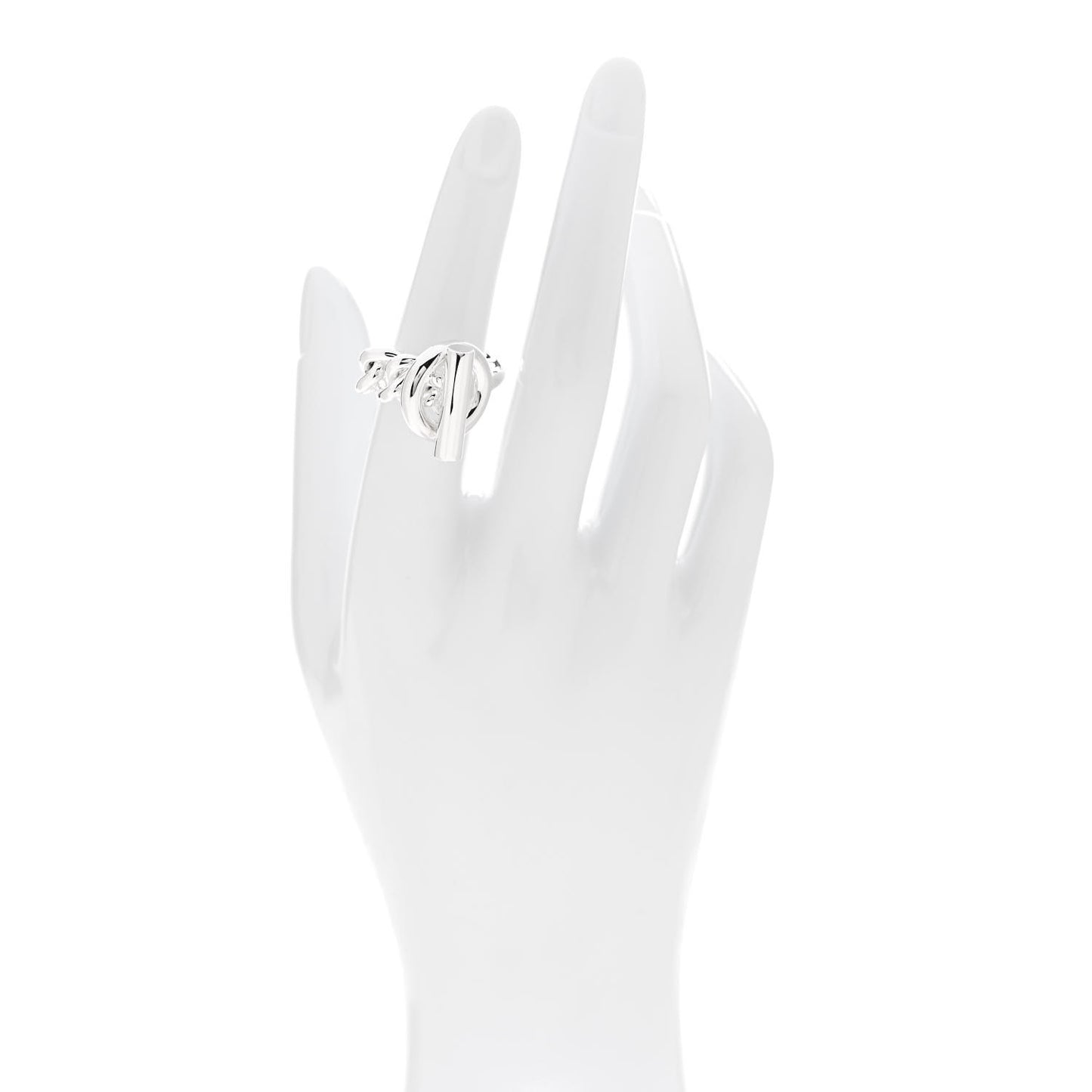 Sterling Silver GM Croisette Ring 52 6