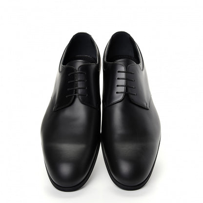 Louis Vuitton Lambskin Mens Derby Lace Up Shoes 9.5 Black 5 of 10