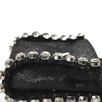 Stella McCartney Shaggy Deer Tiny Falabella Crystal Crossbody Black 9 of 12