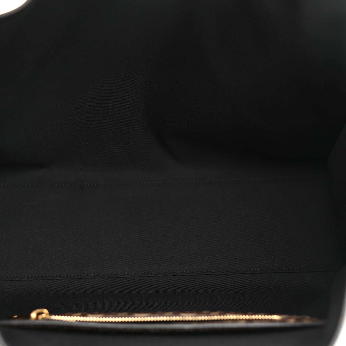 E-Canvas Monogram Stripe Book Tote Bridle Brown