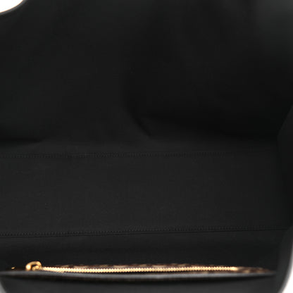 Burberry E-Canvas Monogram Stripe Book Tote Bridle Brown 8 of 13