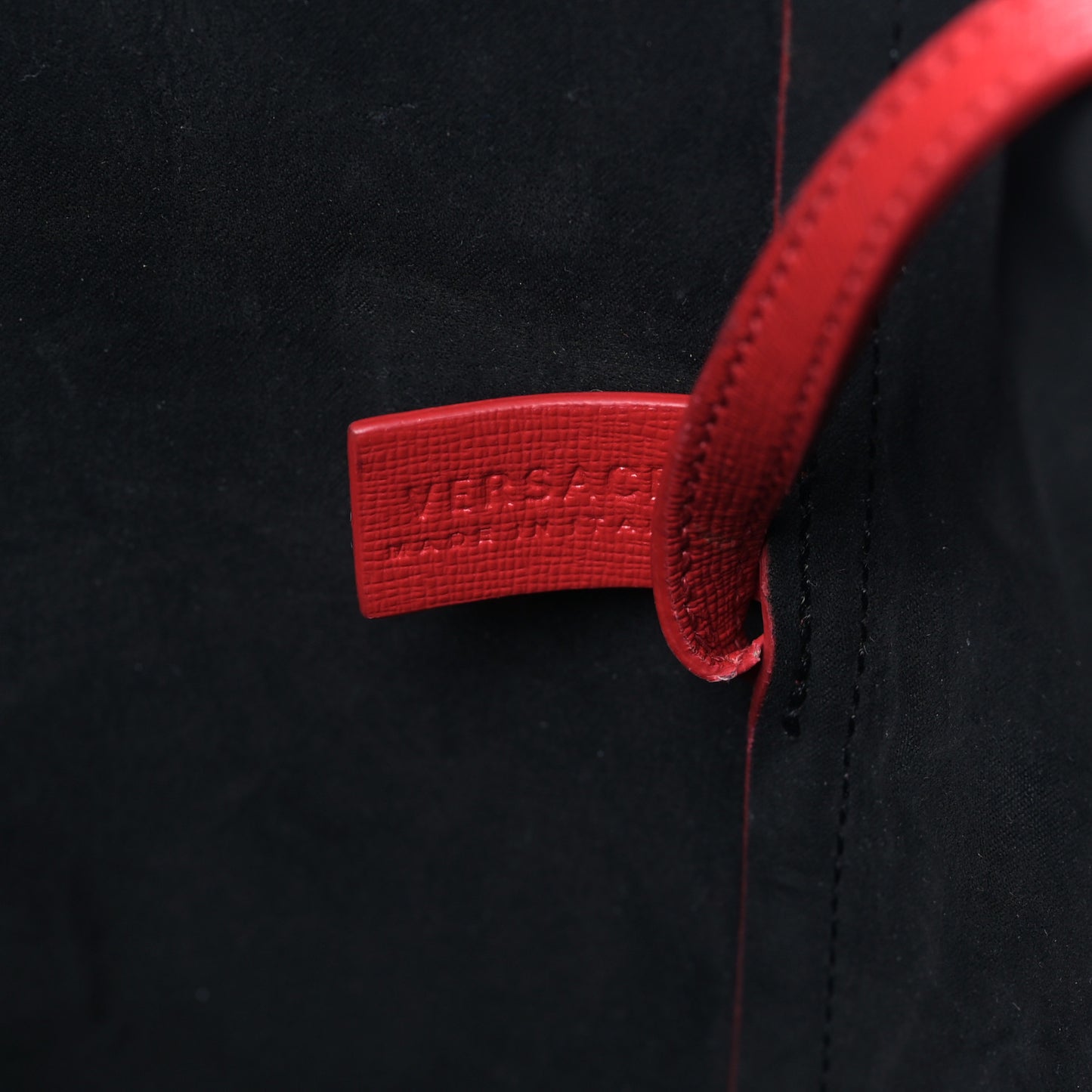 Saffiano Palazzo Medusa Tote Red