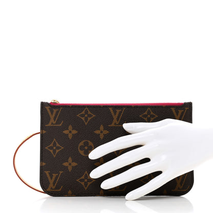 Louis Vuitton Monogram Neverfull PM Pochette Pivoine 2 of 6