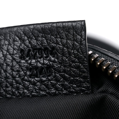 Gucci Pebbled Calfskin Mini Soho Disco Bag Black 8 of 12