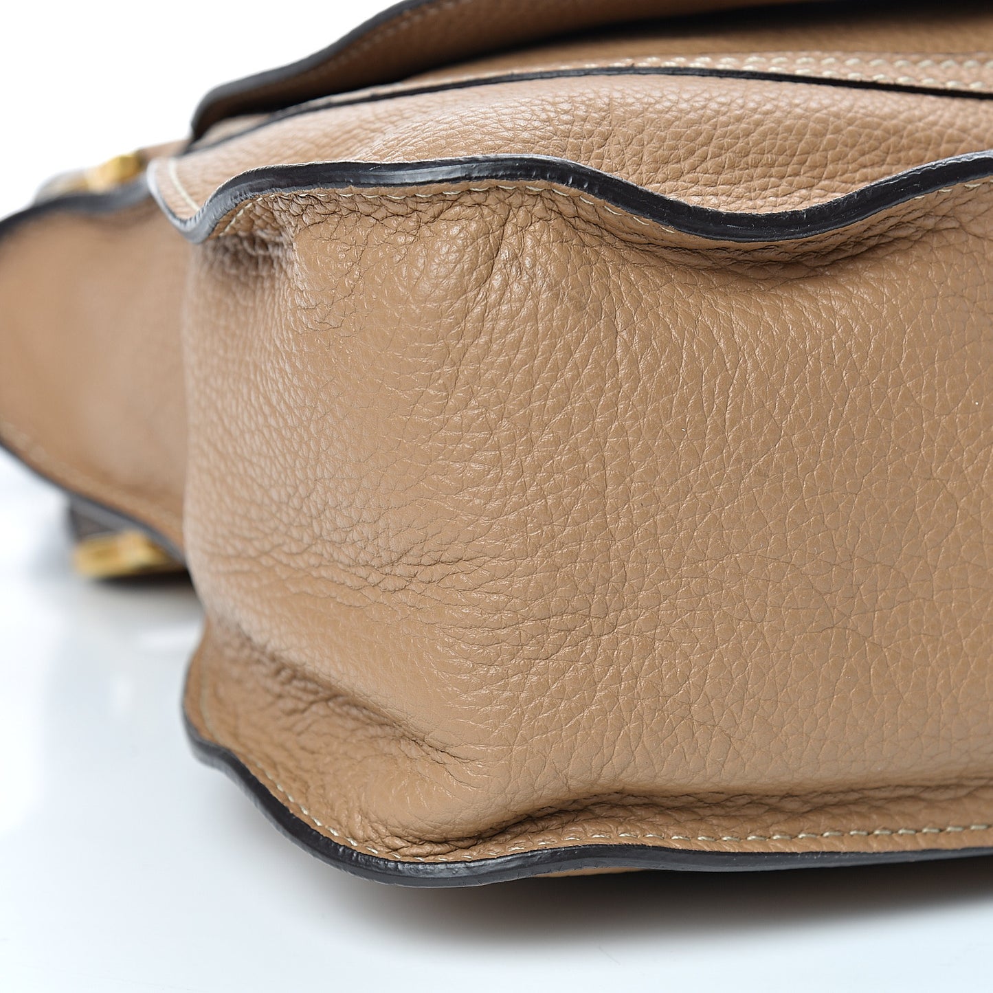 Calfskin Medium Marcie Satchel Nut