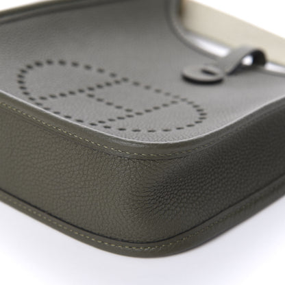 Hermes Taurillon Maurice Amazone Evelyne TPM Vert Olive Sauge 7 of 10