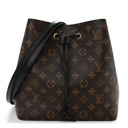 Louis Vuitton Monogram Neonoe MM Black 1 of 10
