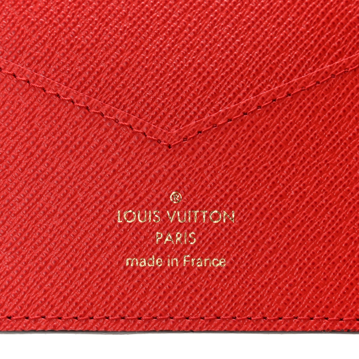 Monogram 2019 Christmas Animation Passport Cover Rouge