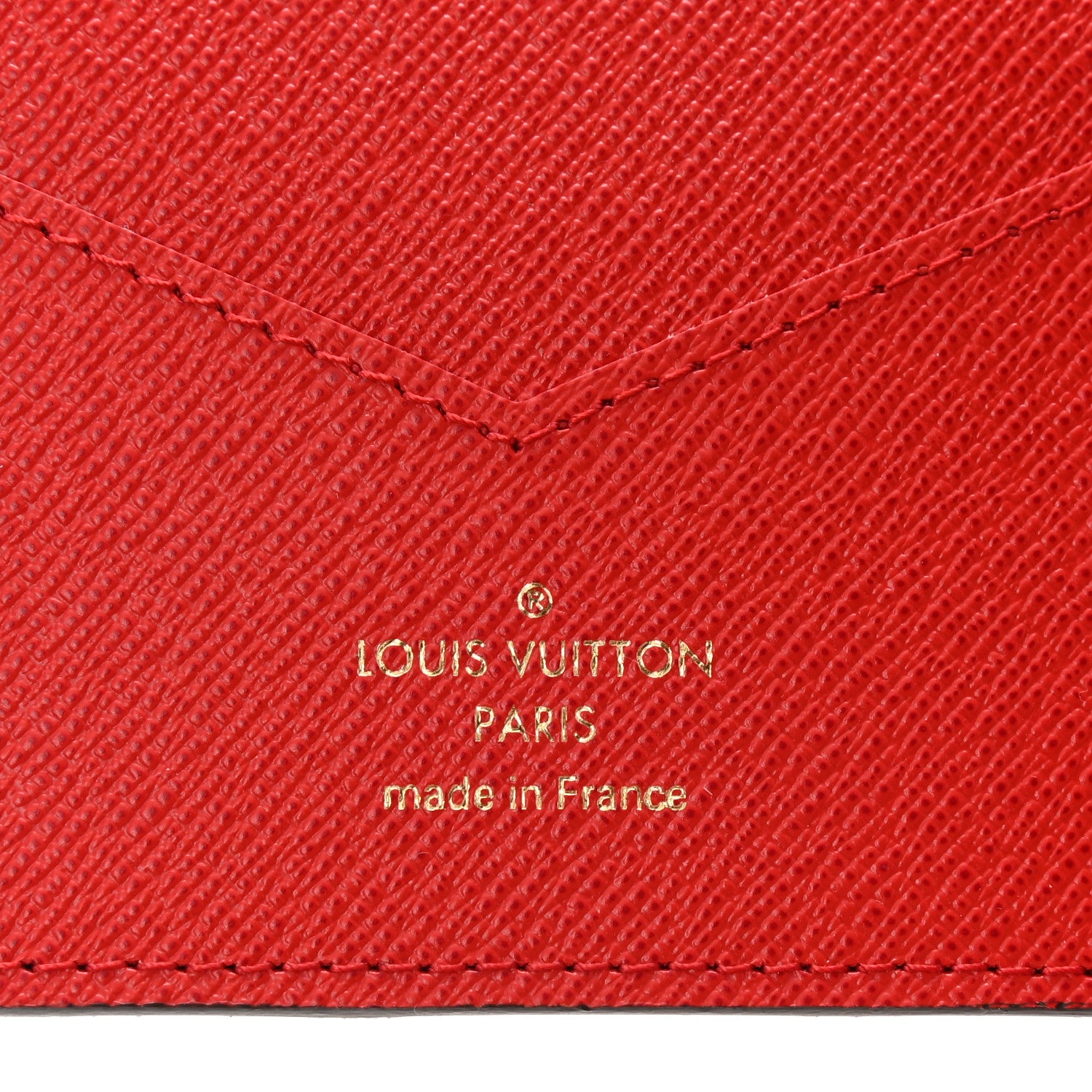 Louis Vuitton Monogram 2019 Christmas Animation Passport Cover Rouge 6 of 7