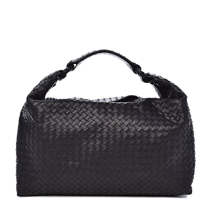Bottega Veneta Nappa Intrecciato Sloane Hobo Black 1 of 10