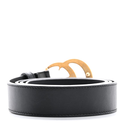 Gucci Calfskin Double G 30mm Belt 85 34 Black 2 of 6