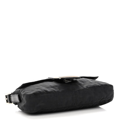Fendi Nylon Zucca Baguette Black 4 of 9