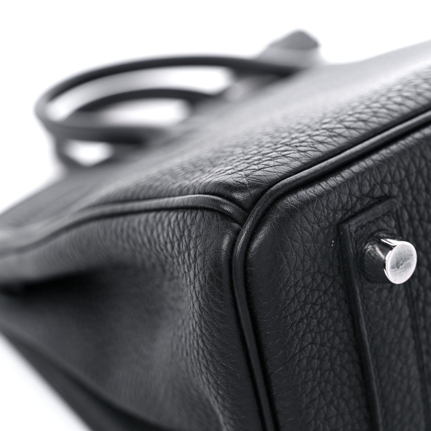 Hermes Togo Birkin 25 Black 10 of 16