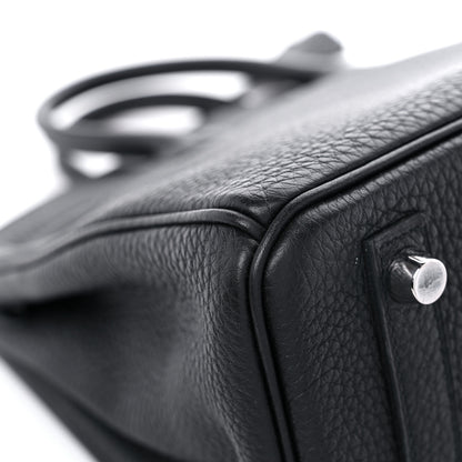 Hermes Togo Birkin 25 Black 10 of 16